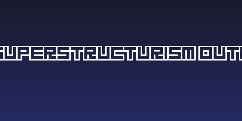 D3 Superstructurism Outline Social Header