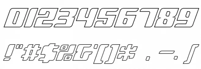 D3 Surfism_IO Font OTHER CHARS