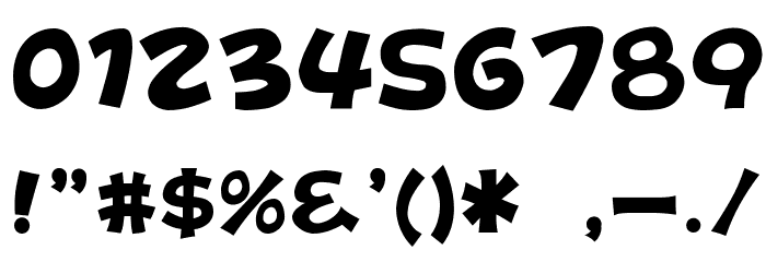 D3 Toyism Alphabet Font OTHER CHARS