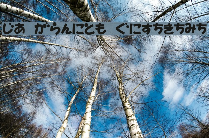 D3 Toyism Hiragana Example 2