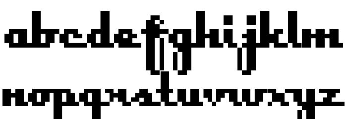 D3 Travelism Font LOWERCASE