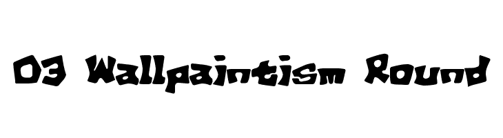 D3 Wallpaintism Round  免费字体下载