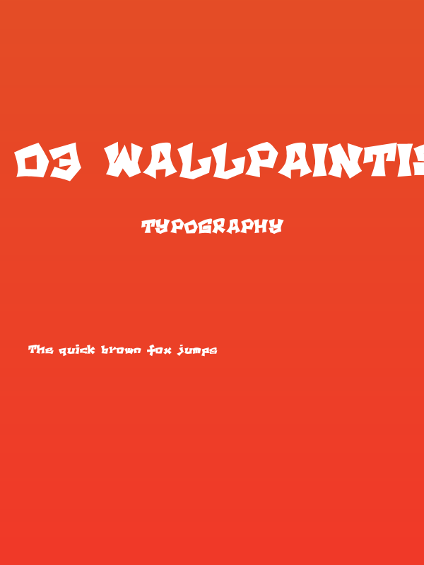 D3 Wallpaintism Poster