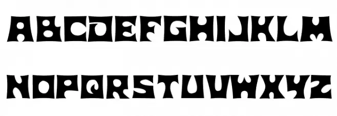 D3 Witchism フォント 大文字
