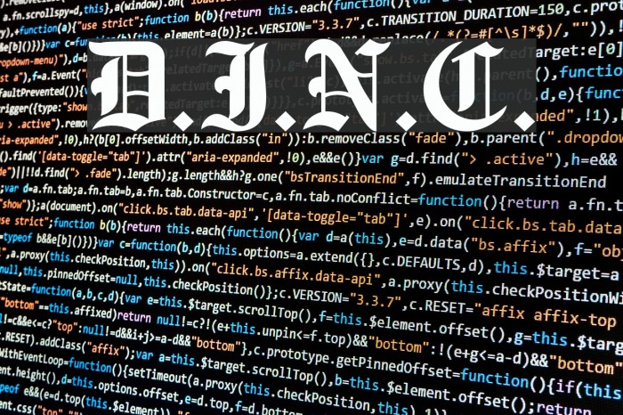 D.I.N.C. Font examples