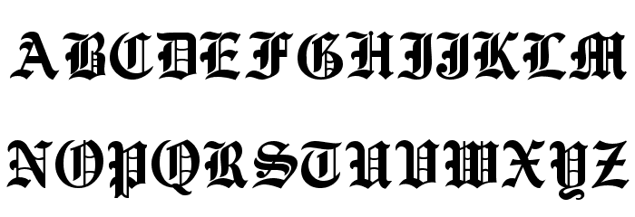 D.I.N.C. Font LOWERCASE