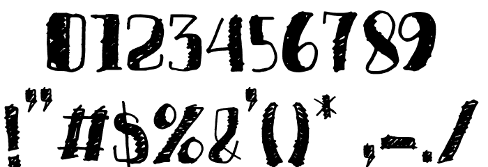D'Rulers Font OTHER CHARS