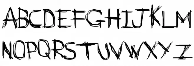 D_rough Normal Шрифта ВЕРХНИЙ