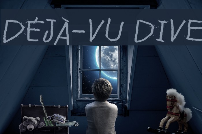 Déjà-vu dive Font examples