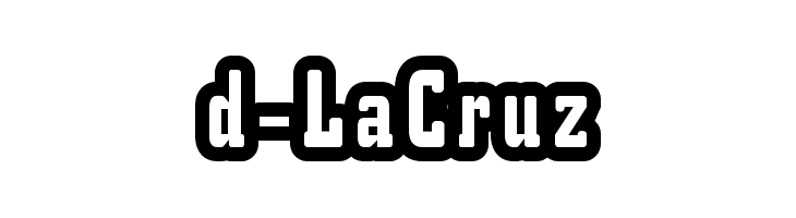 d-LaCruz फ़ॉन्ट