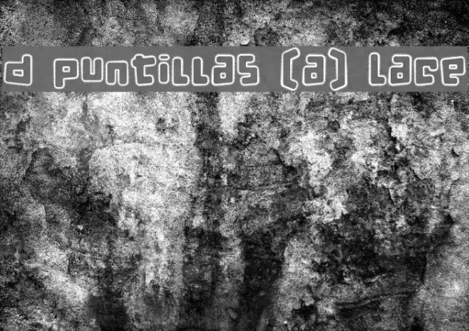 d puntillas [a] Lace Example 2