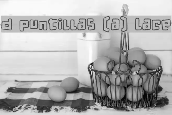 d puntillas [a] Lace Example 3