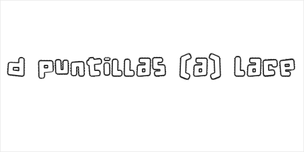 d puntillas [a] Lace Logo