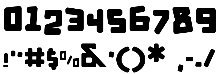 d puntillas [b] to tiptoe Font OTHER CHARS