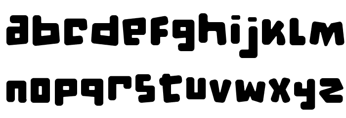 d puntillas [b] to tiptoe Font LOWERCASE