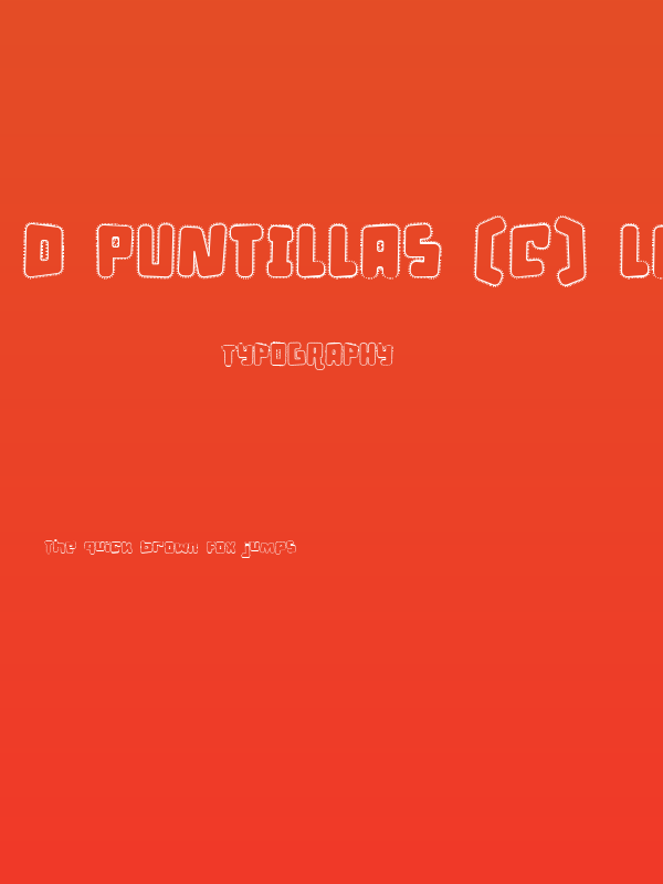 d puntillas [c] Lace Poster