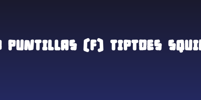d puntillas [f] tiptoes squid Social Header