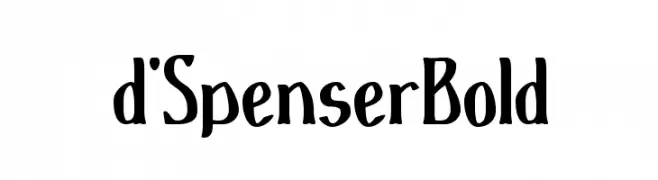 d'SpenserBold  font caratteri gratis