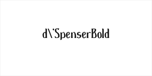 d'SpenserBold Logo