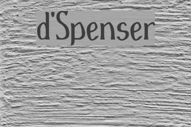 d'Spenser Polices examples