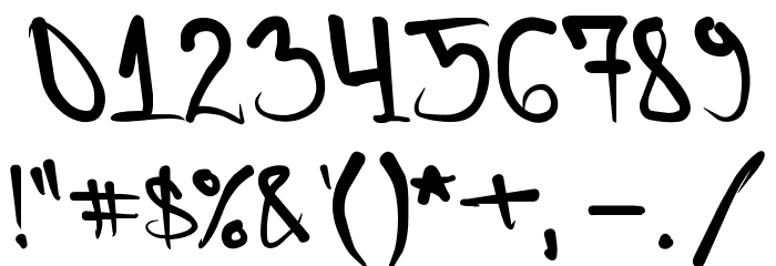 DAFXTER Font OTHER CHARS