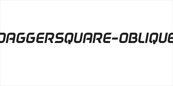 DAGGERSQUARE-OBLIQUE Logo