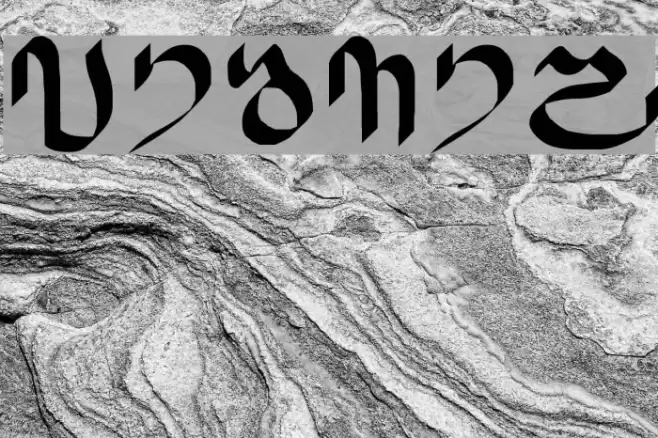 DAIKAN Font examples