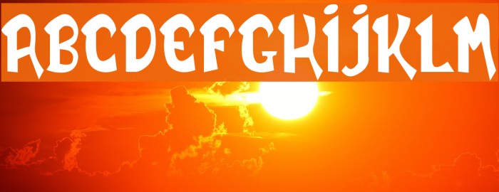 DAILY BOLD demo Font examples