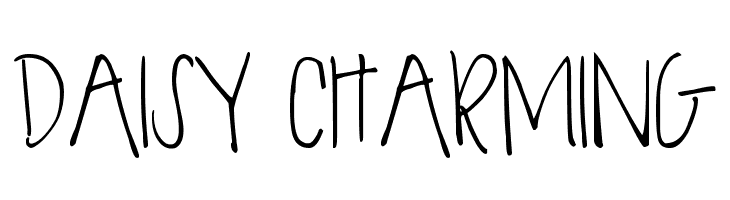 DAISY CHARMING  font caratteri gratis