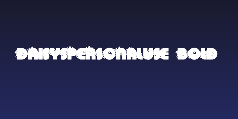 DAISYSPERSONALUSE-Bold Social Header