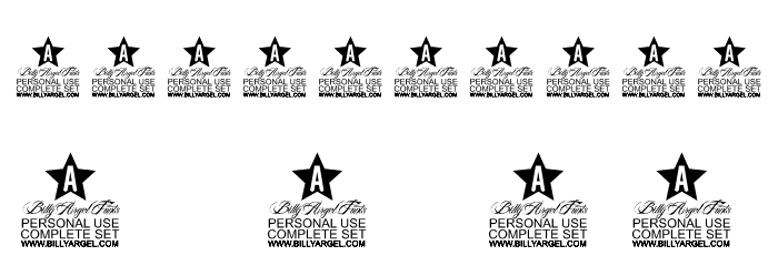 DAISYWAY PERSONAL USE Font OTHER CHARS