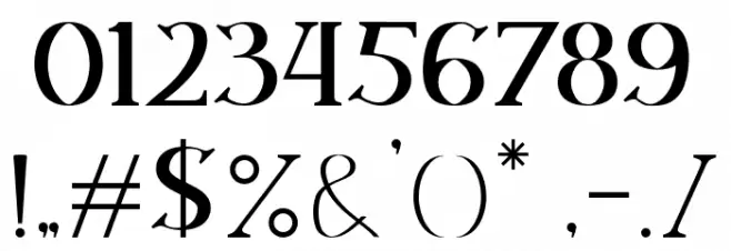 DALMANTI Font OTHER CHARS