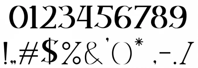 DALMANTI Font OTHER CHARS