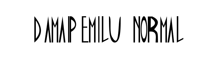 DAMAIPEMILU-Normal  免费字体下载