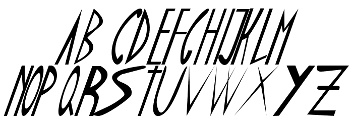 DAMAIPEMILU-Oblique Font LOWERCASE