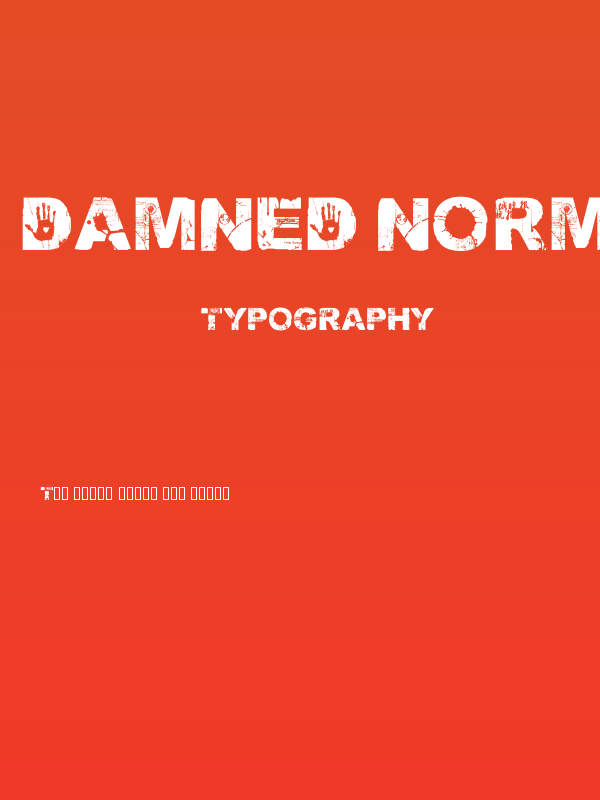DAMNED Normal Poster