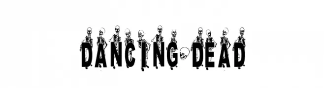 DANCING-DEAD  Fuentes Gratis Descargar