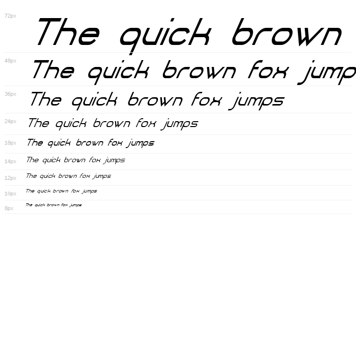 DANCING JUICE Italic Waterfall