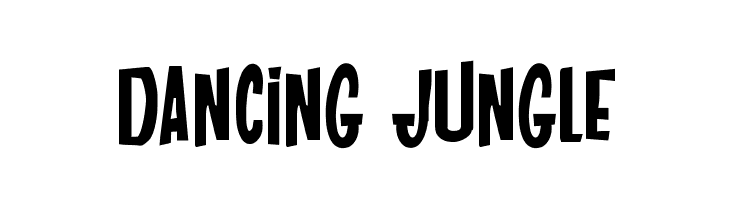 DANCING JUNGLE  免费字体下载