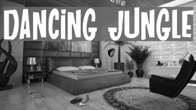 DANCING JUNGLE Font examples