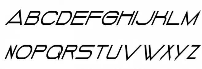 DANCINGJUICE-Italic 字体 大写