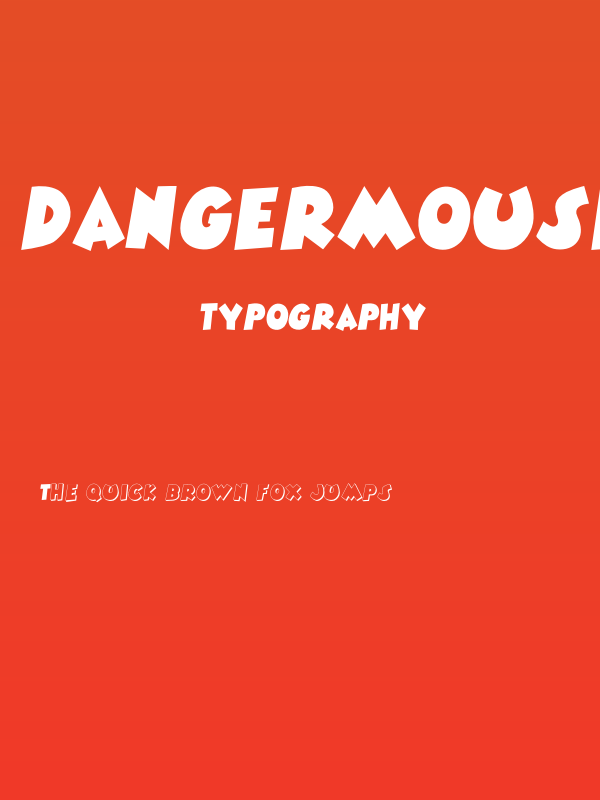 DANGERMOUSE Poster