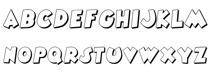 DANGERMOUSE Font LOWERCASE
