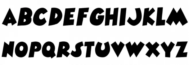 DANGERMOUSE Шрифта ВЕРХНИЙ