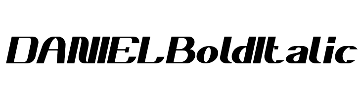 DANIEL Bold Italic  baixar fontes gratis