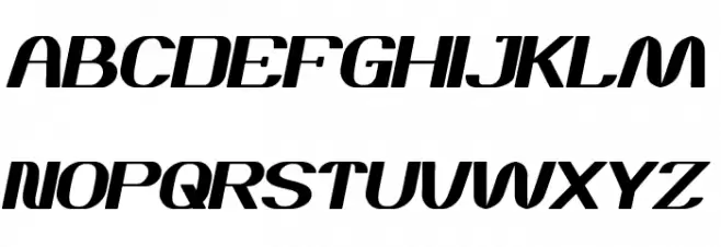 DANIEL Bold Italic Polices MAJUSCULES