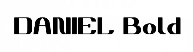 DANIEL Bold  フリーフォントのダウンロード