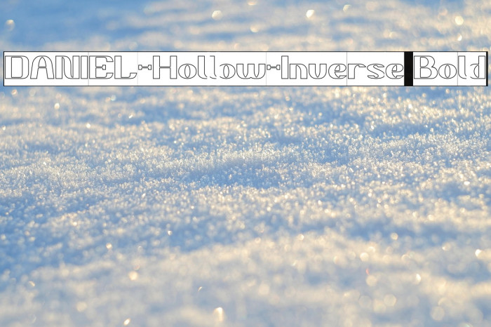DANIEL-Hollow-Inverse Bold Example 1