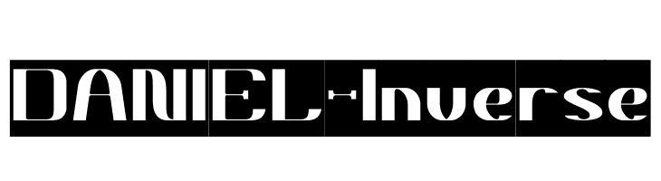 DANIEL-Inverse  font caratteri gratis
