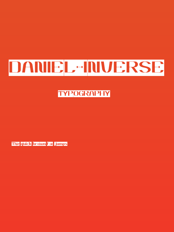 DANIEL-Inverse Poster